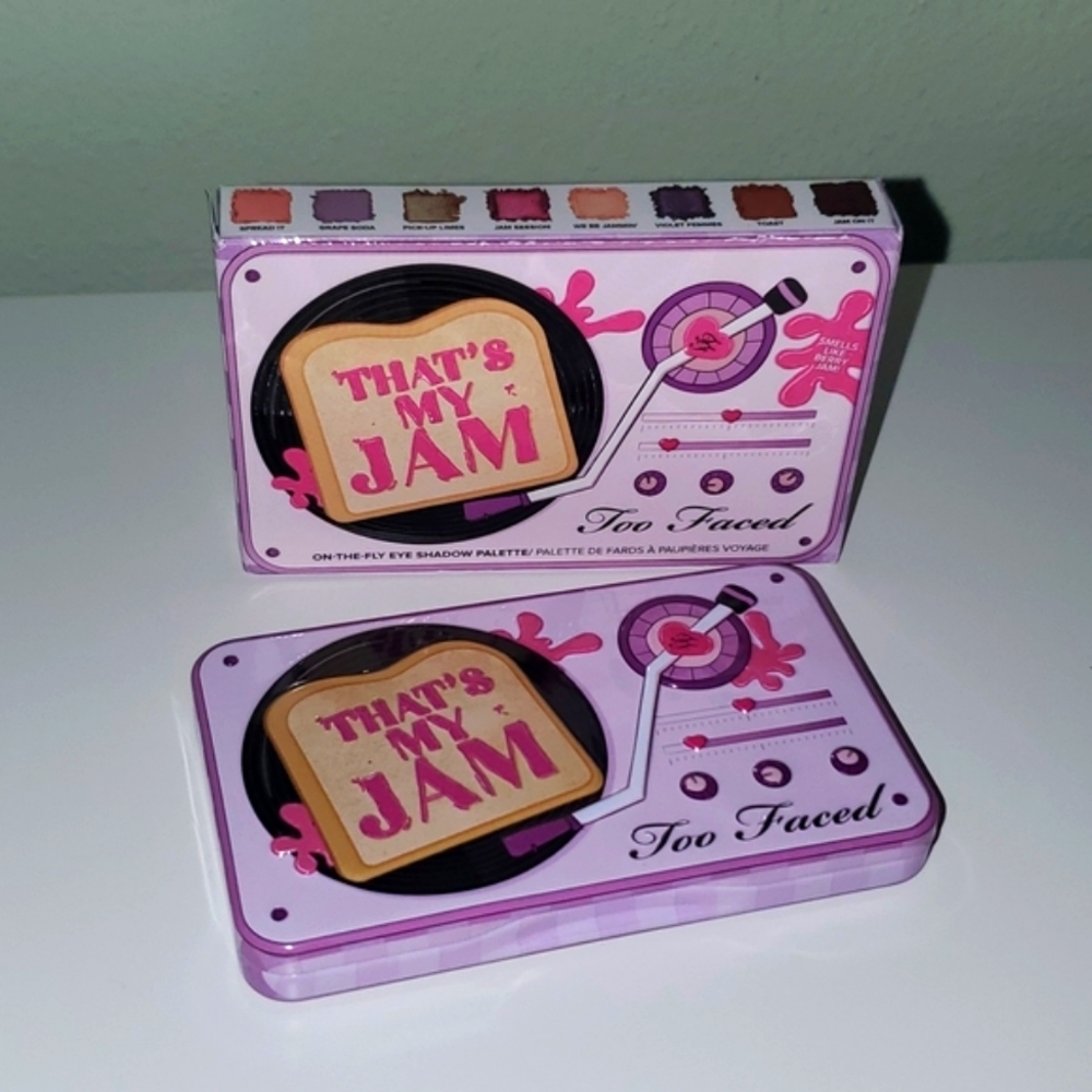 NIB Too Faced That's My Jam On-The-Fly Mini Eyeshadow Palette - Picture 3 of 10
